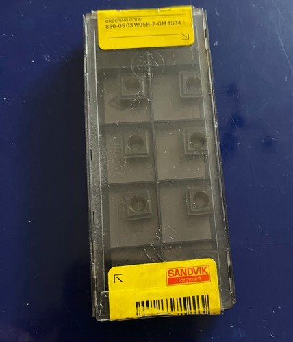 Nuovi inserti sandvik 880 - sandvik, 880-05