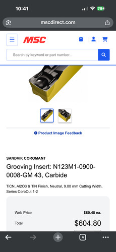 Sandvik inserto per - inserto,